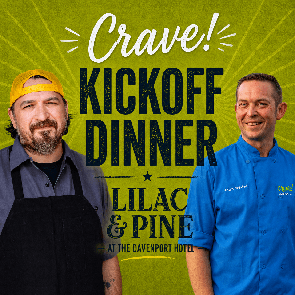 Kickoff Dinner: Lilac & Pine at The Davenport Hotel